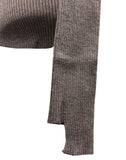 Dry hooded knitwear