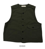 Natto Detail Pocket Vest
