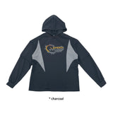 RACING MESH LAYERED HOODIE