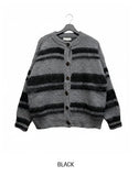 Bottie Angora Stripe Cardigan