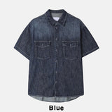 Pina Cool Denim Half Shirt