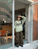 Denna Boston Lettering Color Matching Hoodie