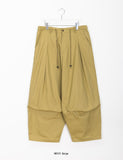 [unisex] Chemed String Cotton Pintuck Balloon Pants