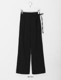 Yeoru Ribbon Straight Slacks XL 2XL Size