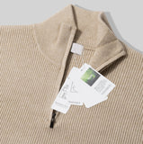 Elve half zip up washable knit