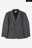 Moody wool tailored blazer