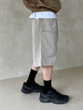 Pocket Bermuda Banding Pants