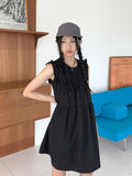 Maten Shirring String Cancan Mini One Piece