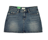 Big Pocket Denim Skirt