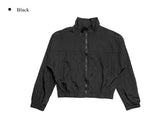 Fran Nylon Windbreaker Zip-Up