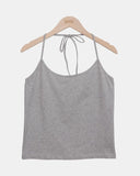 Mecha Halter Layered Sleeveless