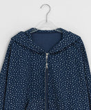 Ryoboshi Flower Two-Way Hood Zip-Up