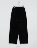 [unisex] Natty Banding Parachute Dekki Wide Cargo Pants
