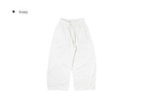 Limin Curve Pintuck Banding Cargo Pants