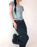 Poron Cargo Wide Pants