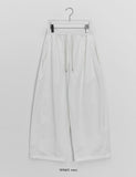 Kendyl Embroidered Cotton Banding Wide Pants