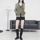 Biker Suede Jumper