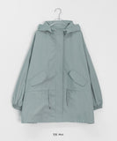 Shiomi String Hood Field Wind Jumper