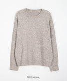 Lumby cashmere wool round mix color knit