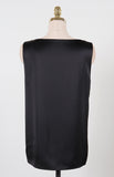 Dorian Satin Sleeveless Blouse