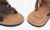 Fringe sandals