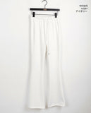 [Mink Lining] Fine Line Bootcut Training Pants