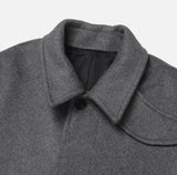 Lenny Robe Wool Balmacaan Coat