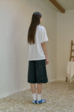 Bermuda Dart Denim Pants