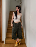 Becca Cargo Bermuda Cotton Pants