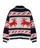 Bedin Nordic Toggle Knit Cardigan