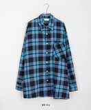 [unisex] Anda Color Check Over Shirt