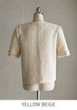 Robs Round Tweed Short Sleeve Jacket