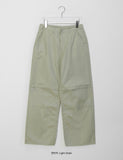 Kainen Rivet Parachute Wide Cotton Pants