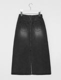 Seku Washing Denim Long Skirt