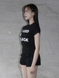 [mnem] Bleed in Black Tee