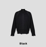 Todd Rib Knit Zip-up