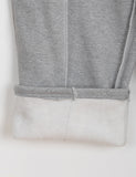 [unisex] Porimo banding stitch line brushed training pants