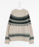 Santo Round Nordic Knit