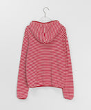 Isou Stripe Hood Long Sleeve Tee