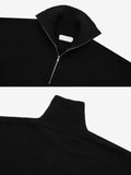 Rocco Half Zip Up Overfit Knit