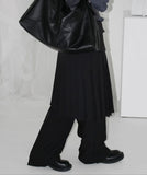 [3-PIECE] UTILITY LAYERED SKIRT&PANTS