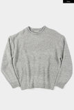 Reverse edge relaxed wool knit