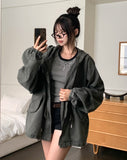 Pint Washed Short Hooded Field Jacket