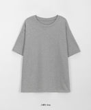 [BAONHAUS] [BASIC-ON] Kodat Basic Cotton Round Short Sleeve Tee