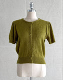 Dickie Puff Short Sleeve Knit Cardigan