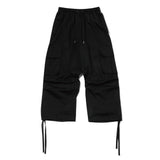 Wide Big Cargo Dart Pants