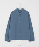 [BAONHAUS] Launing Round Collar Blouse