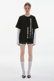 mega label t-shirt