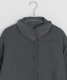 Fuchika Wool Reversible Fleece Jumper