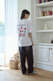 Strawberry Band Short Sleeve Tee